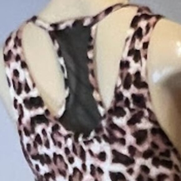 NWT Buffalo Leopard Print t-Back Sleeveless Dress Size Medium - Picture 3 of 4